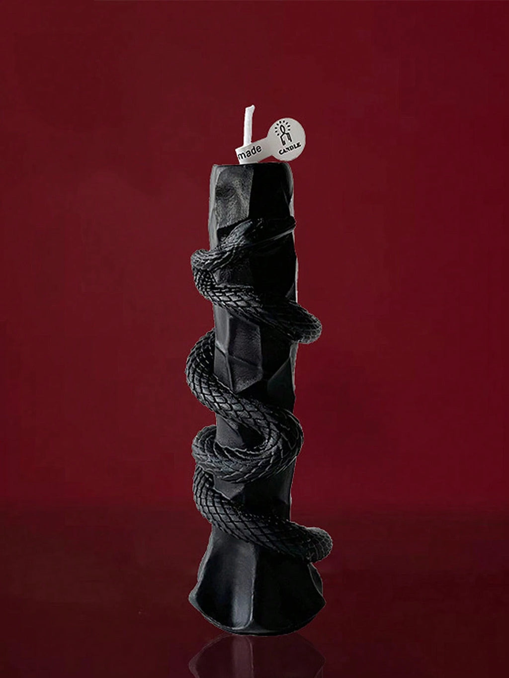 Lit VVitch ~ Serpent Candles, Halloween, All Snakes Day, Deity candle