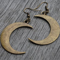 Witchy moon earrings