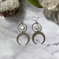 Lit VVitch ~ Witchy Earrings, Celestial Sun And Moon Earrings, Boho/Witchy