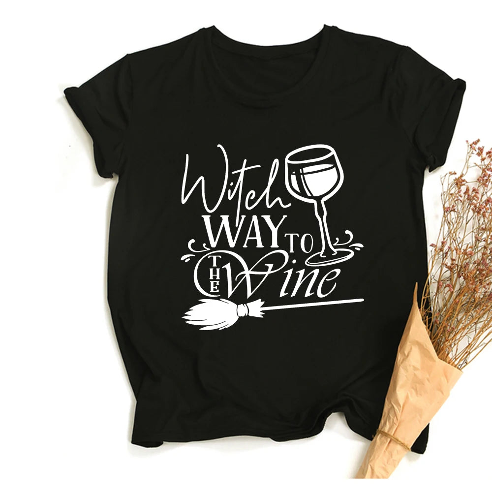 Lit VVitch ~ Witches Do It Better T-Shirt Black Gothic Halloween Party