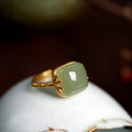 Jade RIng ~ Witchy ring
