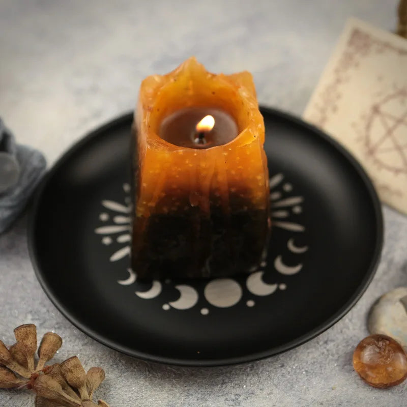 Lit VVitch ~ Incense Witchy Decor Tray for Sage, Crystals, Candles, etc...