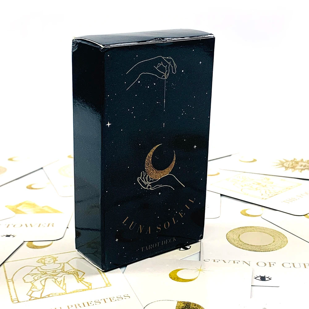 Lit VVitch ~ Luna Soleil Tarot Deck, Starry Dreams Astrology, Witchy Cards for Divination