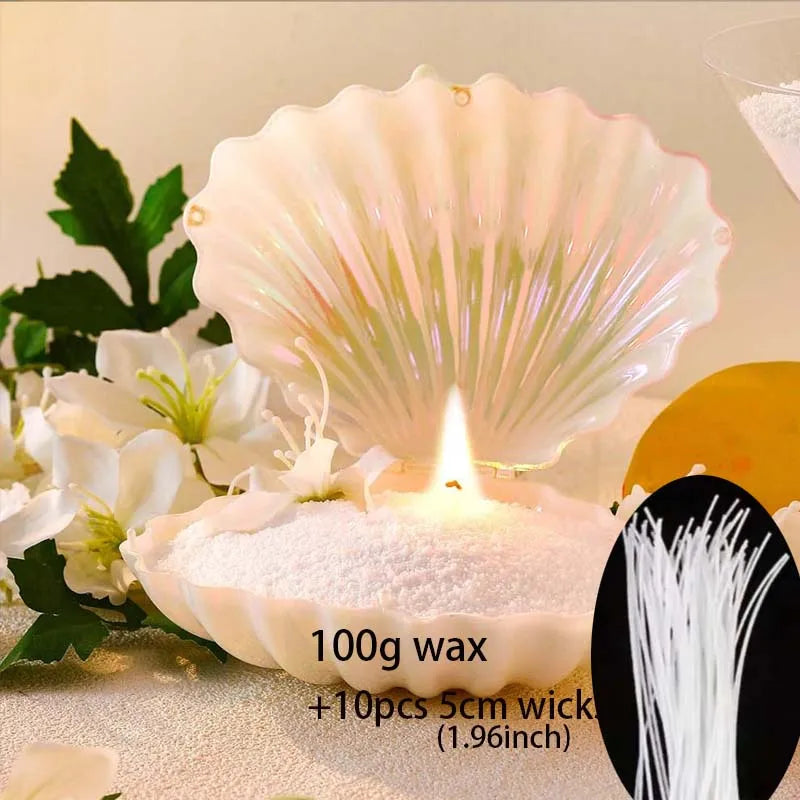 Lit VVitch ~ Candle Sand Pearled Candle Beaded Wax, 100g with 10pcs Wicks