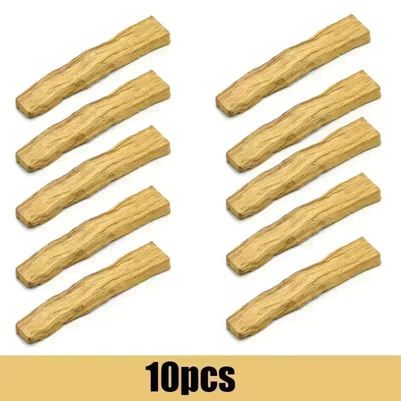 Lit VVitch~ Palo Santo Natural Incense Sticks, Wooden Smudging Stick for Indoor Purifying, Yoga Healing Aromatherapy Burn Wooden Strip