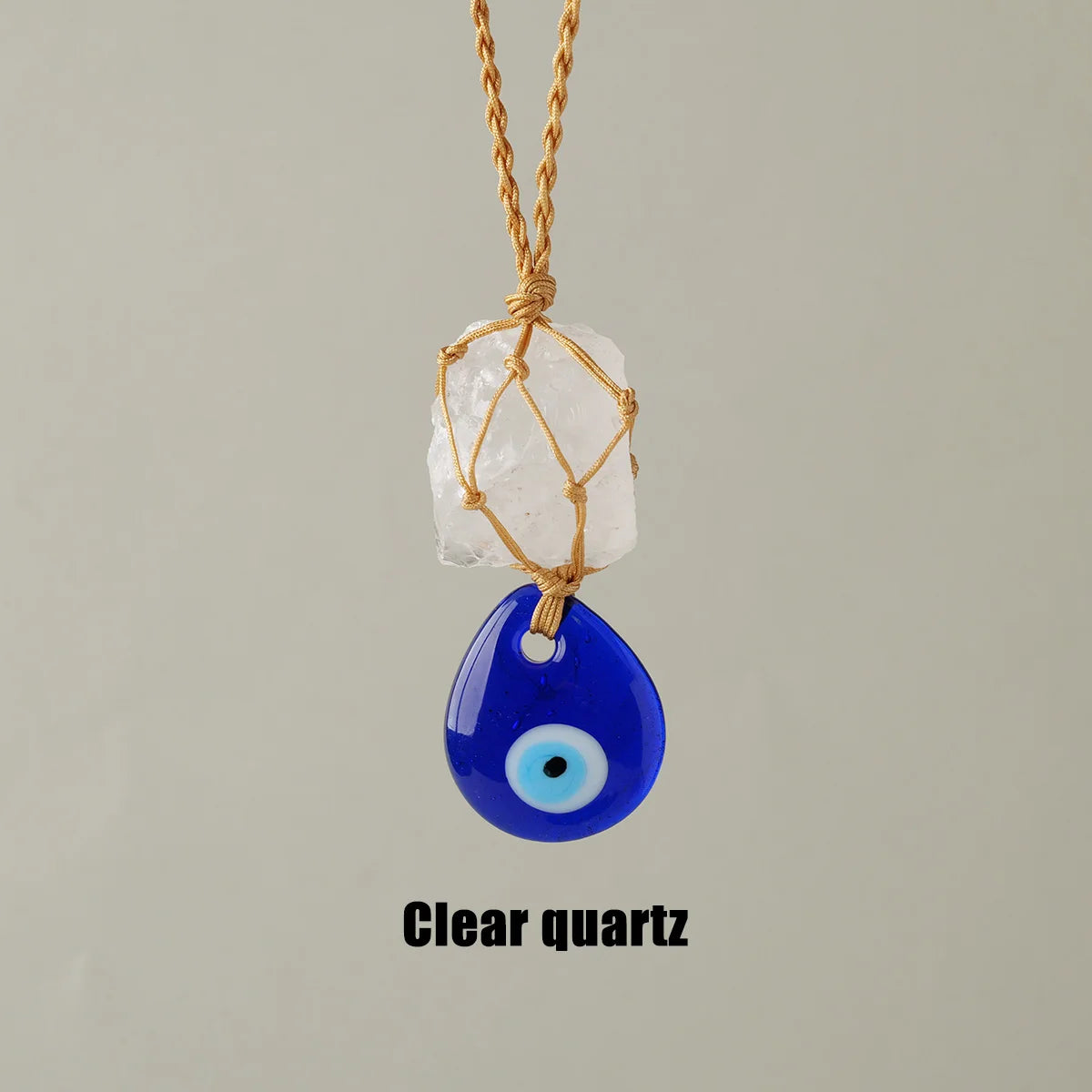 Lit VVitch ~ Handmade Evil Eye crystal pendent for protection Car/door Hanger, accessory