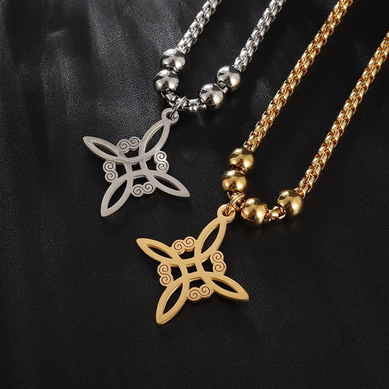 Lit VVitch ~ Witch's Knot Bracelets, anklets, triple moon pendents, Witchy & Spiritual Symbols