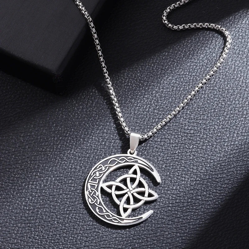 Lit VVitch ~ Witch's Knot Bracelets, anklets, triple moon pendents, Witchy & Spiritual Symbols