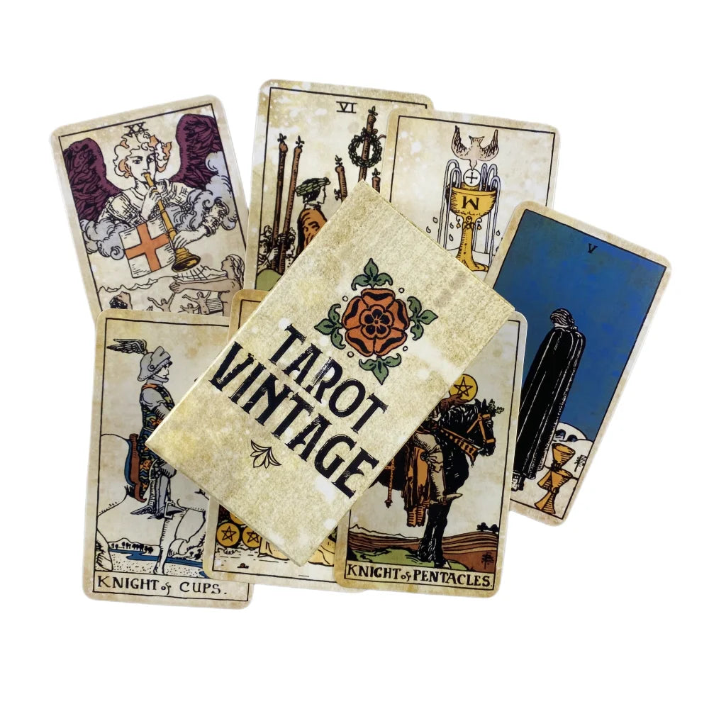 Lit VVitch ~ Tarot Vintage, 78 Rider Deck, vintage version, for Divination