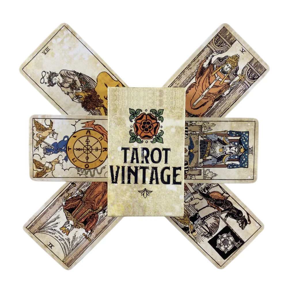 Lit VVitch ~ Tarot Vintage, 78 Rider Deck, vintage version, for Divination