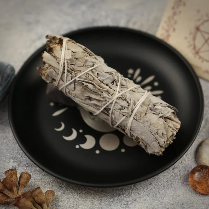 Lit VVitch ~ Incense Witchy Decor Tray for Sage, Crystals, Candles, etc...