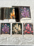 Lit VVitch ~ Crystals Wisdom Oracle Cards, Crystal Tarot Deck, 44 cards