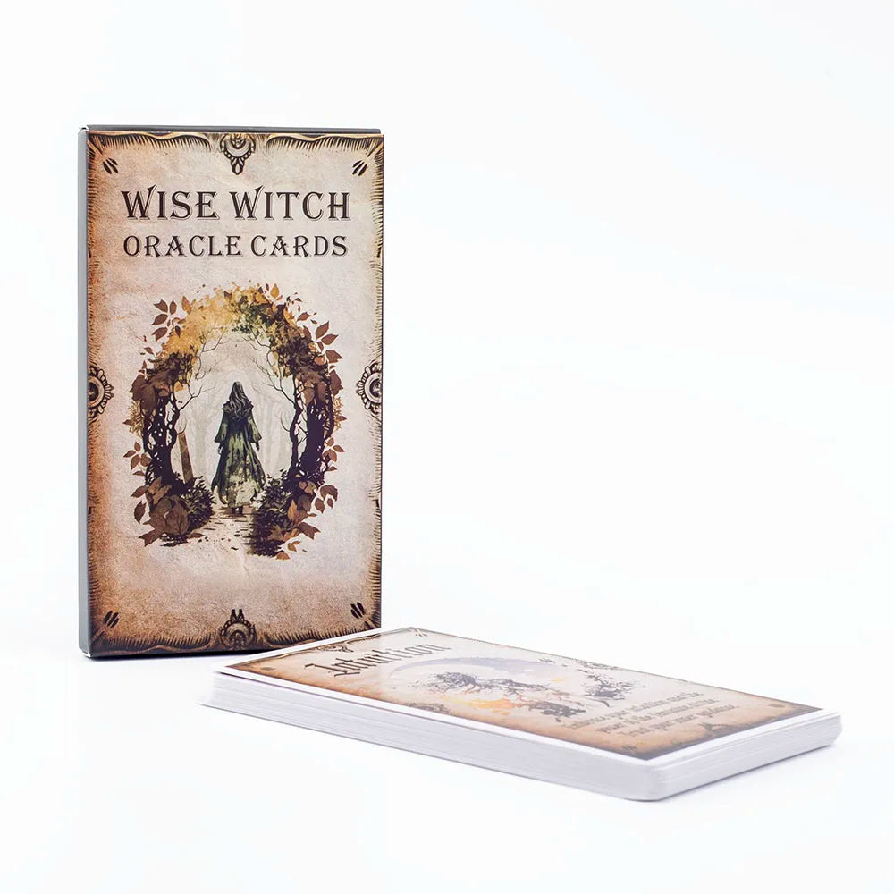 Lit VVitch ~ Wise Witch Oracle Cards, 20-Card Deck, High Quality Tarot, 12x7cm