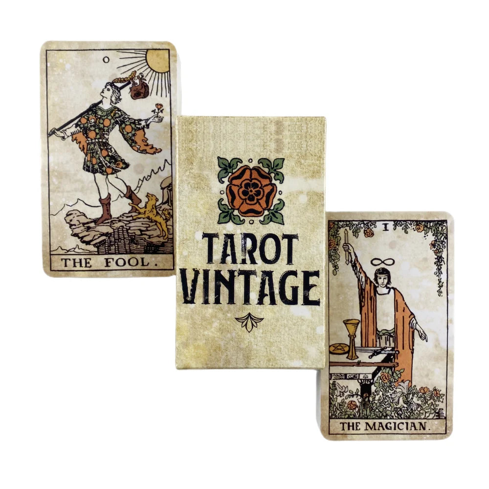Lit VVitch ~ Tarot Vintage, 78 Rider Deck, vintage version, for Divination