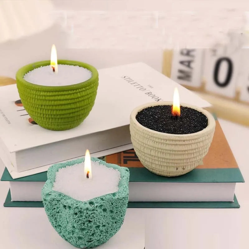Lit VVitch ~ Candle Sand Pearled Candle Beaded Wax, 100g with 10pcs Wicks