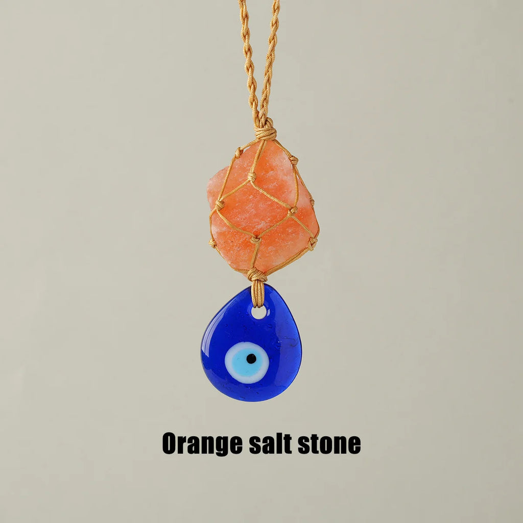 Lit VVitch ~ Handmade Evil Eye crystal pendent for protection Car/door Hanger, accessory