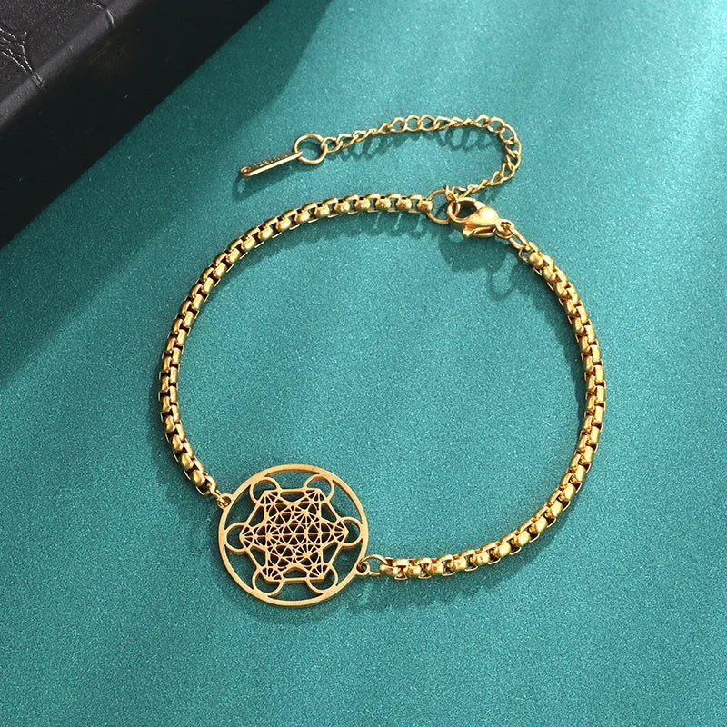 Lit VVitch ~ Witch's Knot Bracelets, anklets, triple moon pendents, Witchy & Spiritual Symbols