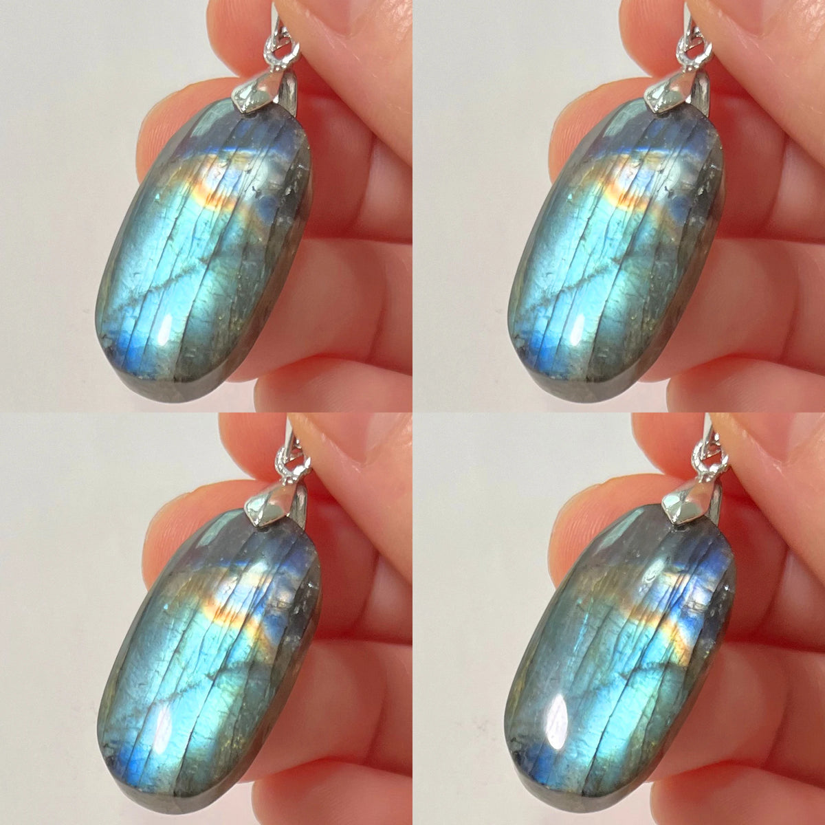 Lit VVitch~ Witchy Earrings, Labradorite Pendants and Earrings, Natural Stone 1Pcs
