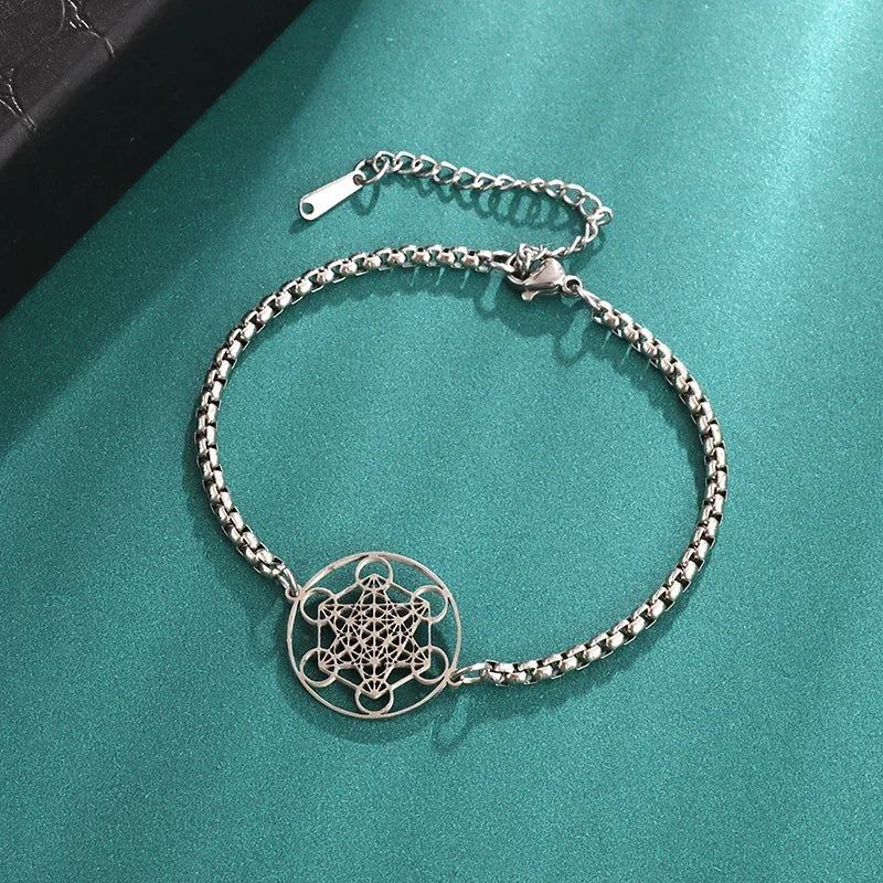 Lit VVitch ~ Witch's Knot Bracelets, anklets, triple moon pendents, Witchy & Spiritual Symbols