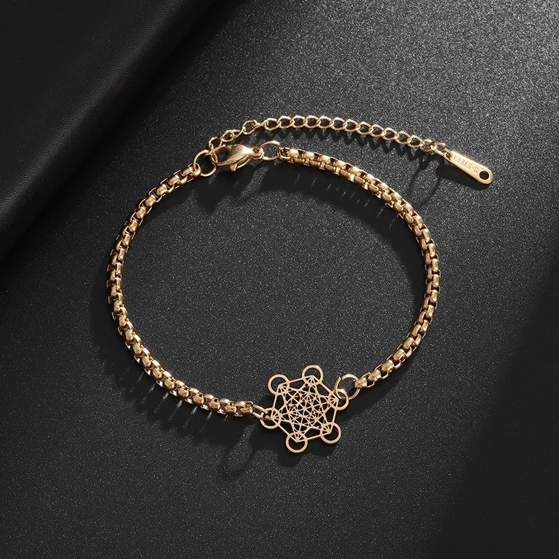 Lit VVitch ~ Witch's Knot Bracelets, anklets, triple moon pendents, Witchy & Spiritual Symbols