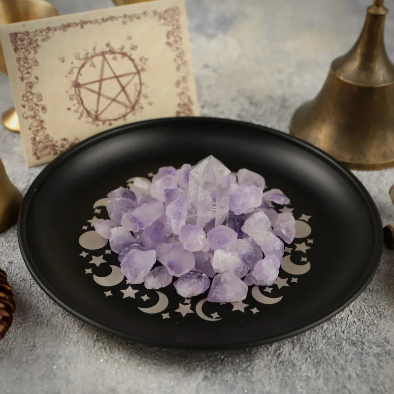 Lit VVitch ~ Incense Witchy Decor Tray for Sage, Crystals, Candles, etc...