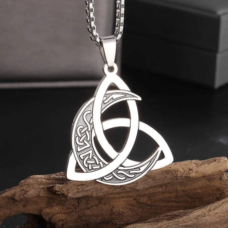 Lit VVitch ~ Witch's Knot Bracelets, anklets, triple moon pendents, Witchy & Spiritual Symbols