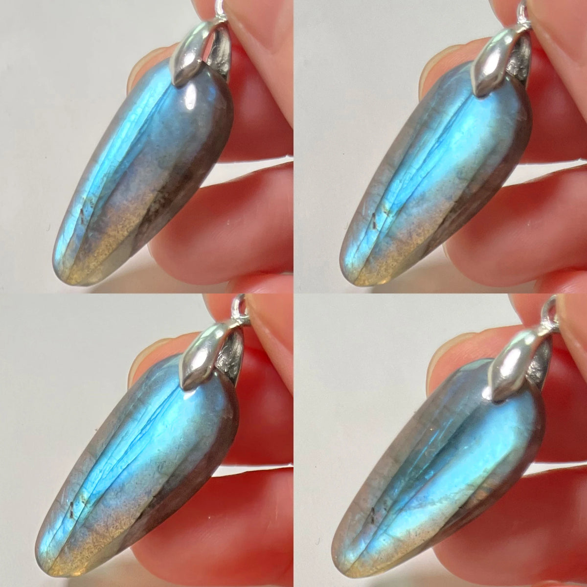 Lit VVitch~ Witchy Earrings, Labradorite Pendants and Earrings, Natural Stone 1Pcs