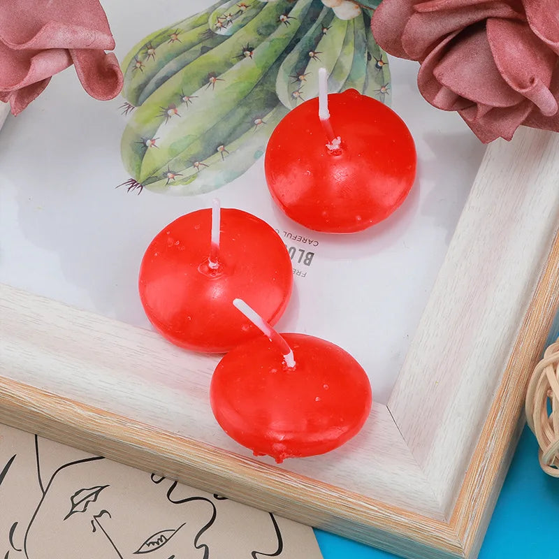 Lit VVitch ~ Floating candles for  Witchy bath, Lupercalia/ Valentine's/ romance, 6/10/16Pcs Unscented