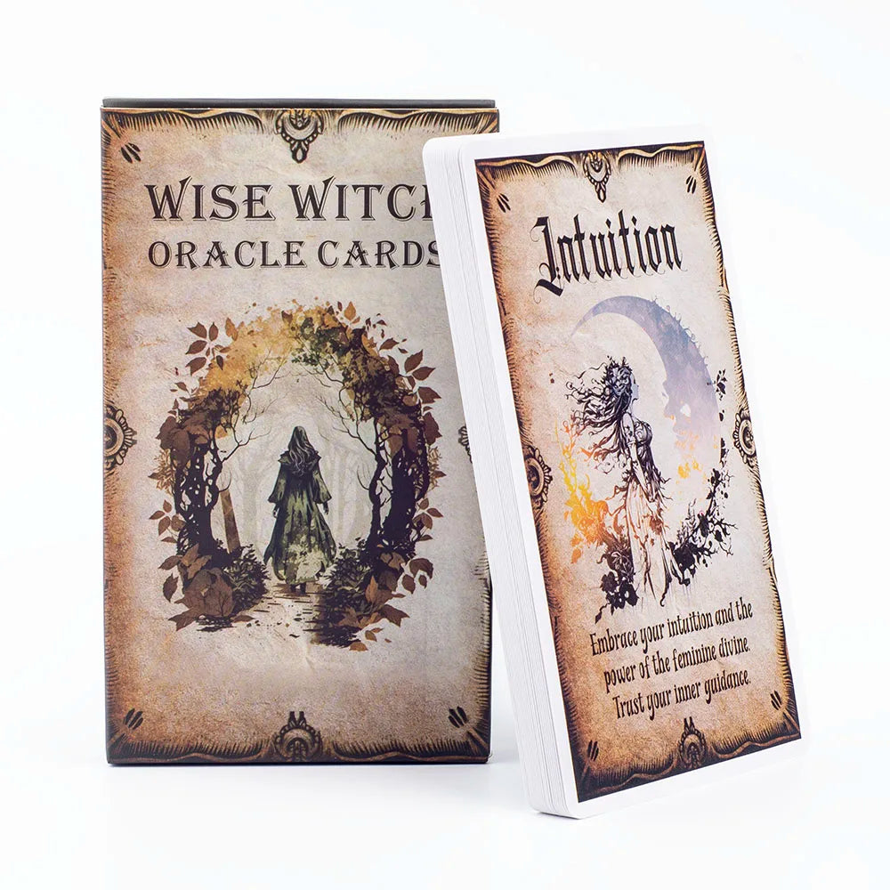 Lit VVitch ~ Wise Witch Oracle Cards, 20-Card Deck, High Quality Tarot, 12x7cm