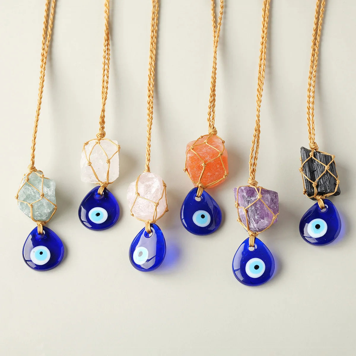 Lit VVitch ~ Handmade Evil Eye crystal pendent for protection Car/door Hanger, accessory