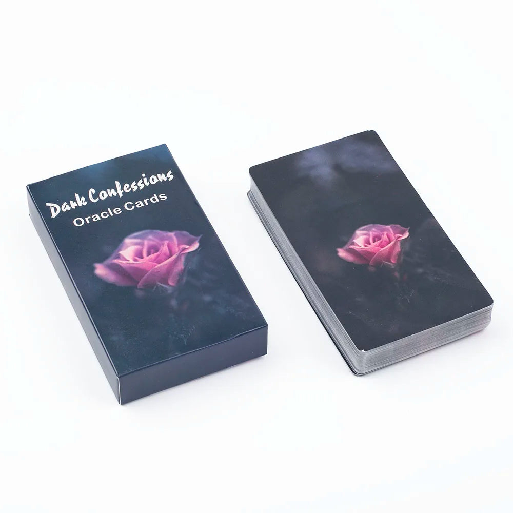 Lit VVitch ~ Dark Confession Oracle Cards, Twin Flame/ Love/ Dark Shadow, 50Pcs Cards