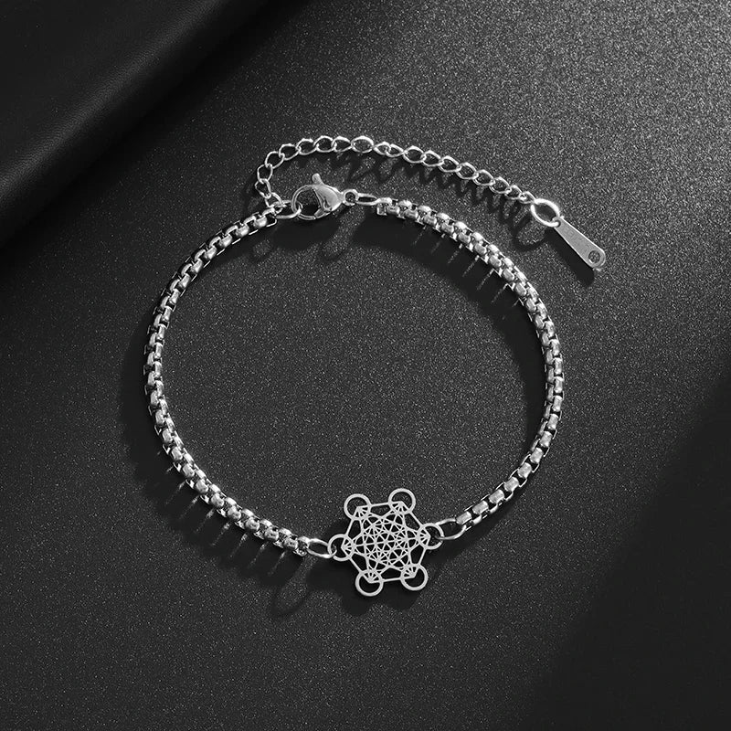 Lit VVitch ~ Witch's Knot Bracelets, anklets, triple moon pendents, Witchy & Spiritual Symbols