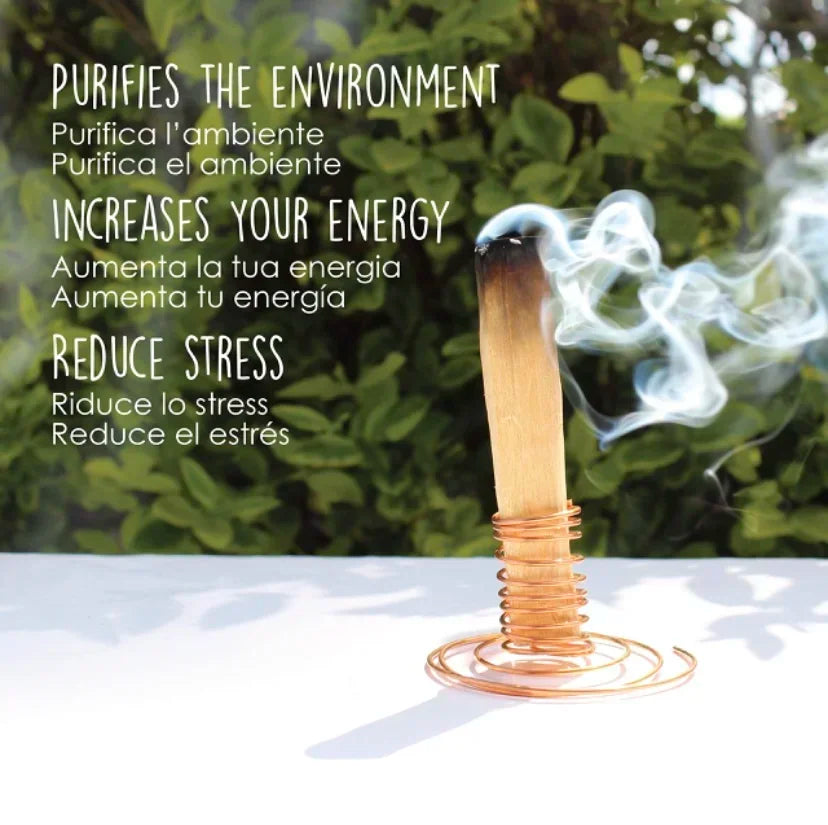 Lit VVitch~ Palo Santo Natural Incense Sticks, Wooden Smudging Stick for Indoor Purifying, Yoga Healing Aromatherapy Burn Wooden Strip