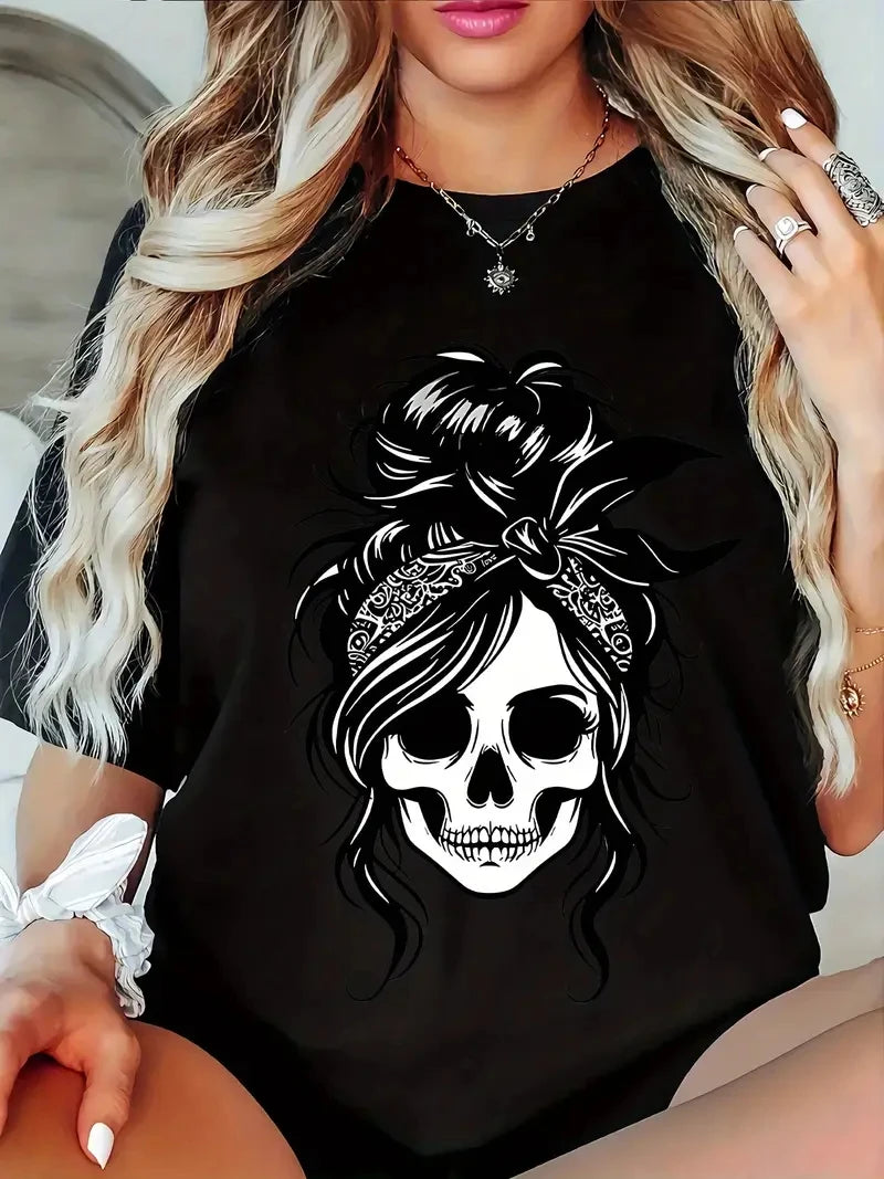 lit vvitch skull shirt