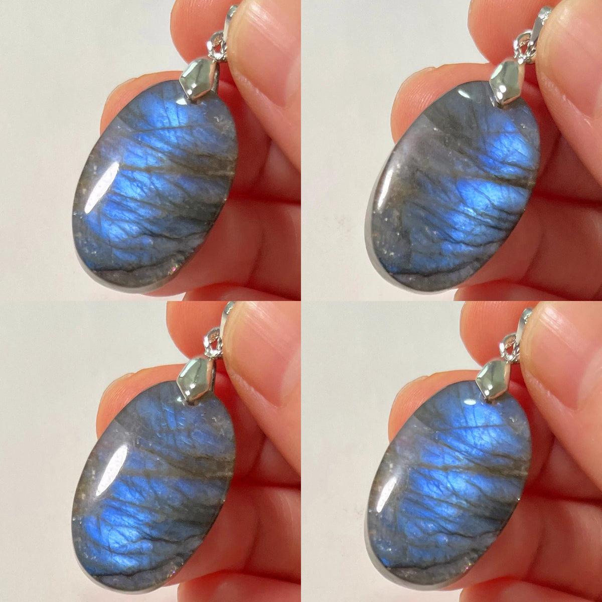 Labradorite Earrings