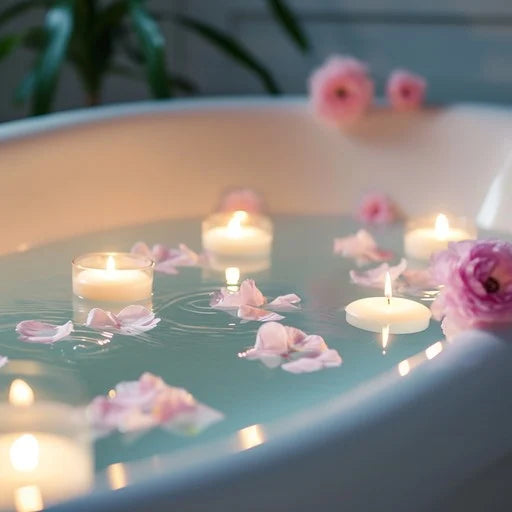 Lit VVitch ~ Floating candles for  Witchy bath, Lupercalia/ Valentine's/ romance, 6/10/16Pcs Unscented